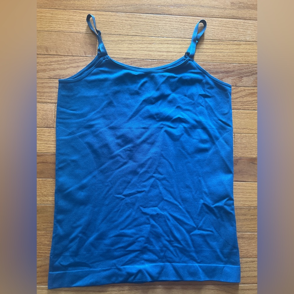 Shapermint Tank Womens Size 2XL Blue Essentials All Day Everyday Cami